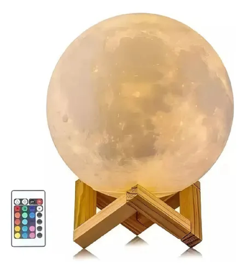 Miniatura 3 de Lampara Luna RGB